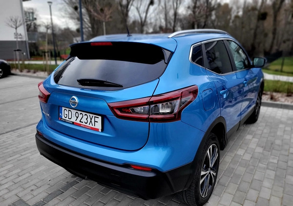 Nissan Qashqai cena 85900 przebieg: 40000, rok produkcji 2020 z Gdańsk małe 631